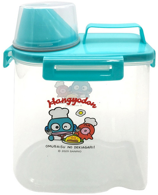 Sanrio 三麗鷗 雜糧杯壺組 人魚漢頓 1.8L, 1個, 廚師 藍綠色