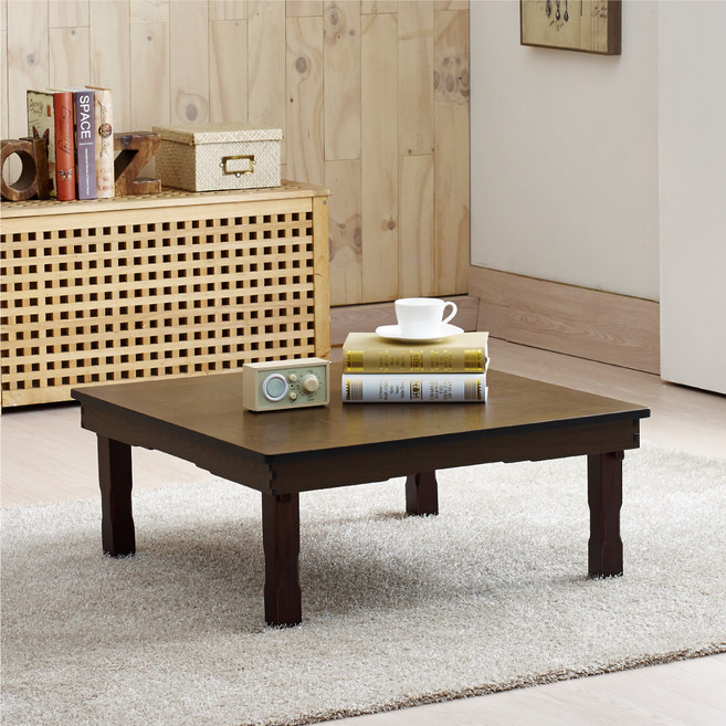 조은세상 고급엔틱 중교자상 900 x 750 mm +기본형 상커버, 교자상(짙은 브라운), 상커버(랜덤 발송)