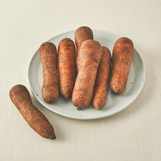 친환경 흙당근(소), 1.5kg, 1개