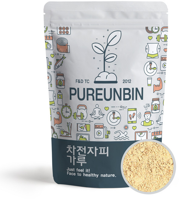 푸른빈 차전자피 가루, 500g, 1개