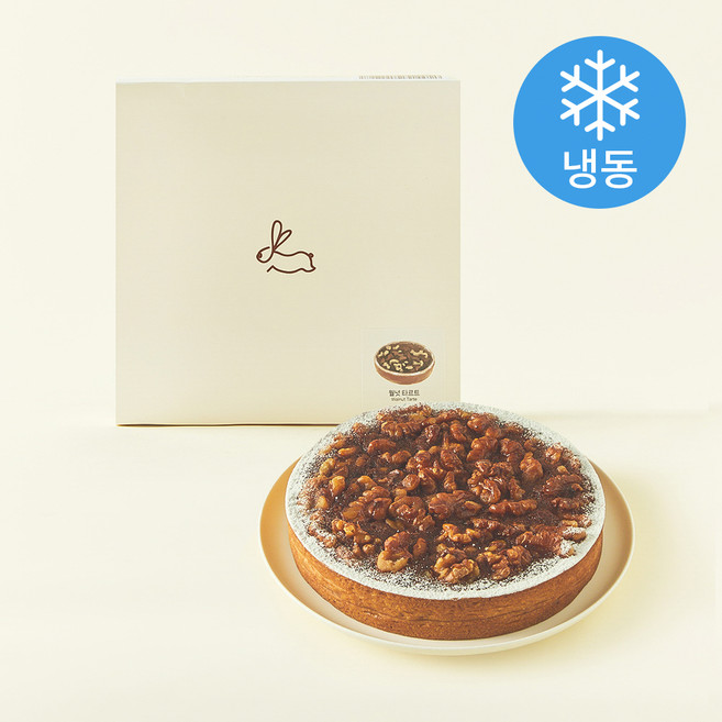 한스케익 월넛 타르트 (냉동), 340g, 1개
