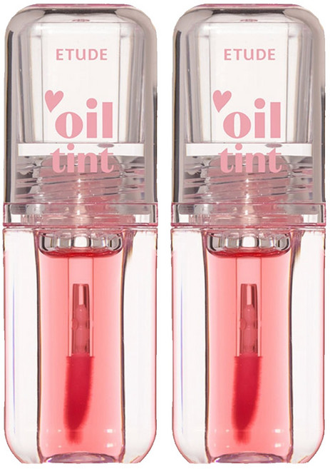 에뛰드 디어달링 오일틴트, 05 레드오일, 4.2g, 2개