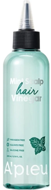어퓨 민트 스칼프 헤어 식초, 200ml, 1개 - 쿠팡