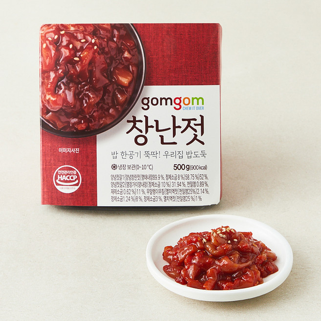 곰곰 창난젓, 500g, 1개