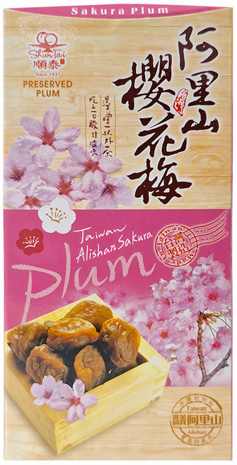 順泰 阿里山櫻花梅, 400g, 1盒