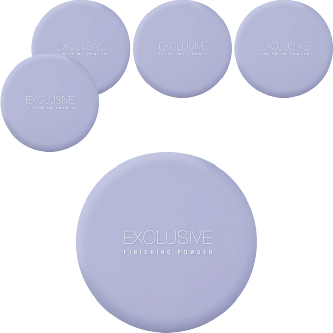 Solone 台灣公司貨 訂製隨身蜜粉餅 5g, 5個, 煥紫色