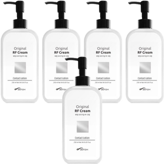 보탬 오리지널 고주파 마사지 크림, 250ml, 5개
