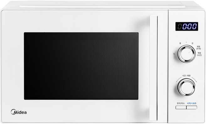마이디어 프리미엄 무회전 플랫 전자레인지 화이트 23L, MWO-FL2300WH