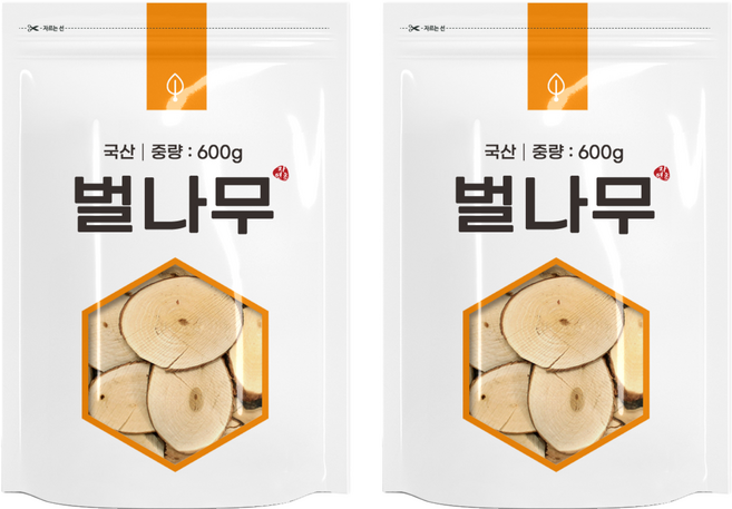 자연초 굵은 가지 산청목 벌나무, 600g, 2개