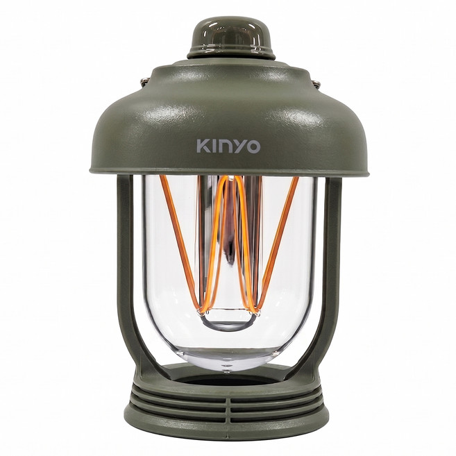 Kinyo 玩轉氣氛 LED露營燈 CP-088, 1個, 軍綠色