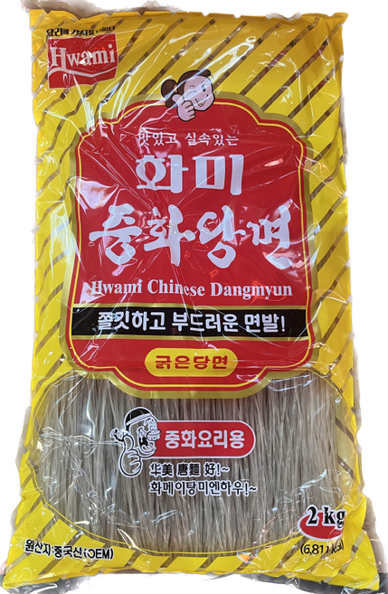 화미 중화 당면, 2kg, 1개