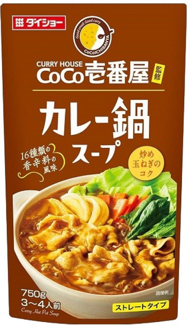 DAISHO 大逸昌 Coco壹番屋 咖喱火鍋高湯, 750g, 1包