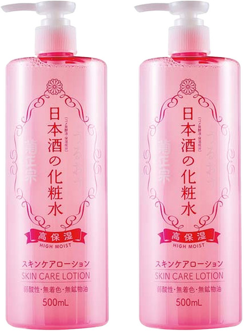 KIKUMASA 菊正宗 日本酒高保濕化妝水, 500ml, 2瓶