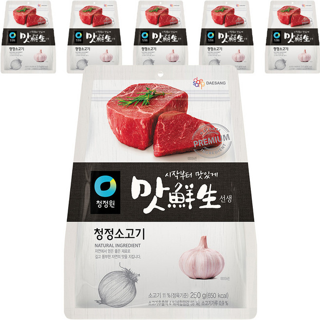 청맛선생 청정소고기 조미료, 250g, 6개