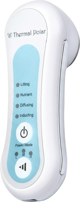 Panatec 沛莉緹 臉部緊致拉提淨白美容導入儀, A-310, 白色 + 藍色