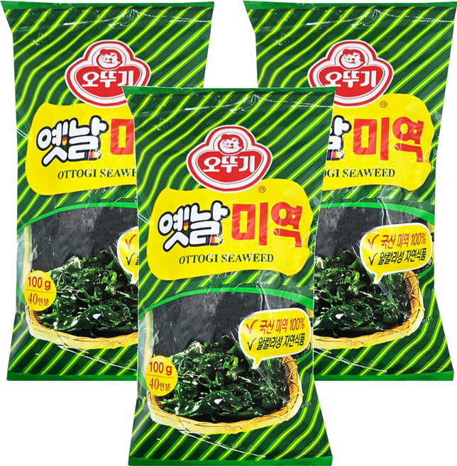 OTOKI 不倒翁 Yetnal 海帶芽, 100g, 3包
