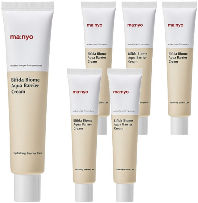 마녀공장 비피다 바이옴 아쿠아 베리어 크림, 80ml, 6개