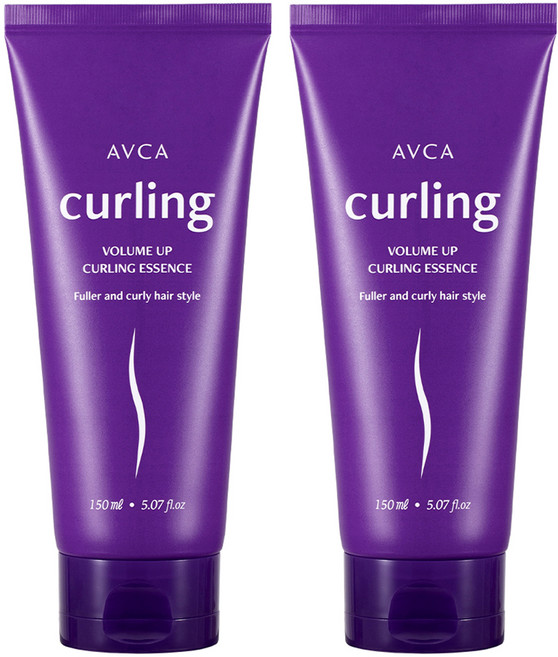 아브카 볼륨 업 컬링 헤어 에센스, 2개, 150ml