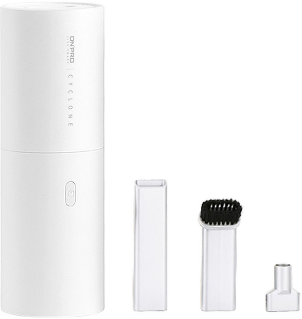 ONPRO 日風迷你吹吸兩用USB充電式無線吸塵器 UV-V1, 無印白