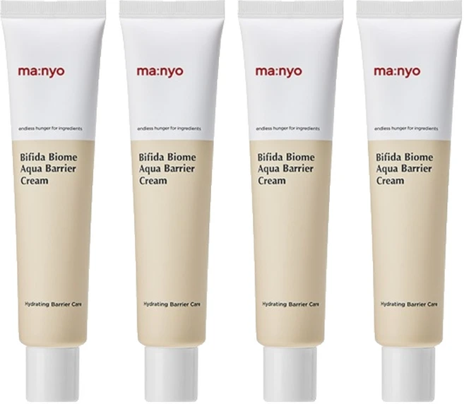 마녀공장 비피다 바이옴 아쿠아 베리어 크림, 80ml, 4개 - 쿠팡