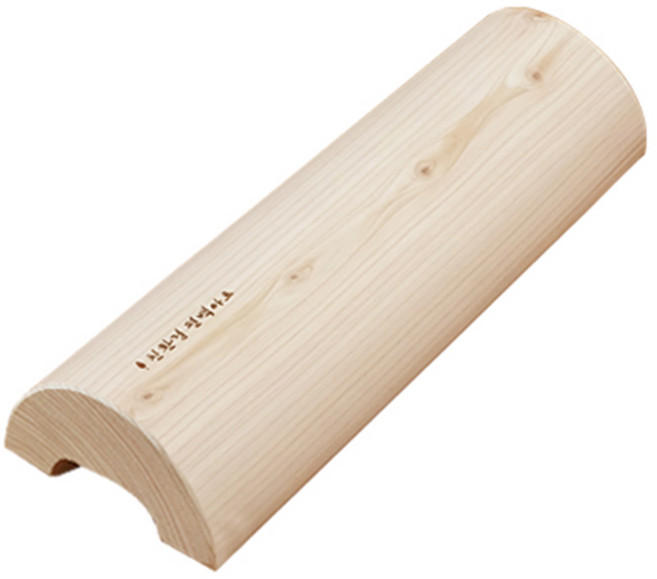 친환경편백아트 프리미엄 편백 통원목 경침, 혼합색상