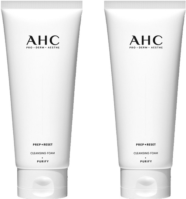 AHC 프렙 리셋 클렌징 폼, 150ml, 2개