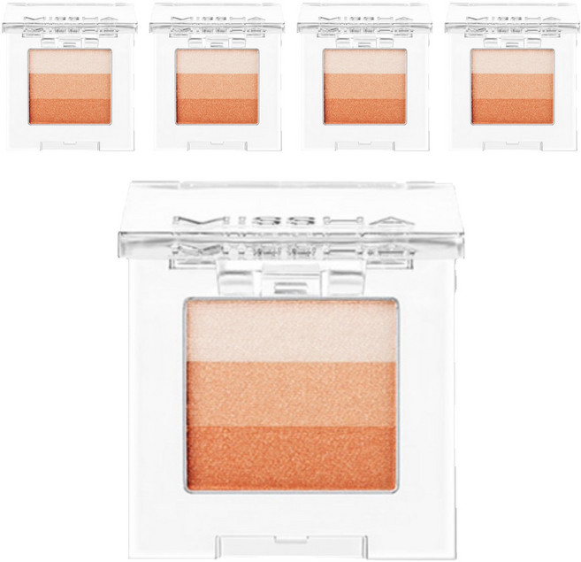 미샤 트리플 섀도우 2g, 8호 오렌지 퍼레이드, 5개