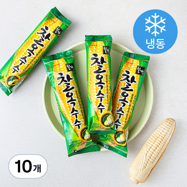 롯데웰푸드 찰옥수수 (냉동), 140ml, 5개입, 2개