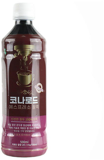 코나로드 에스프레소 액상 에티오피아예가체프, 500ml, 1개