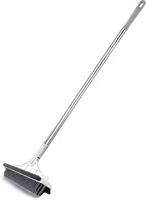 소르트잇 모서리 틈새 3in1 욕실 바닥 화장실 청소솔, 화이트그레이, 1개