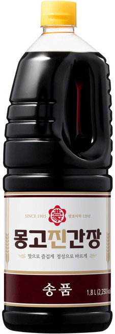 몽고진간장 송품, 1.8L, 1개