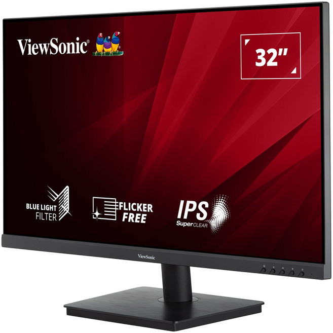 ViewSonic 優派 VA3209-2K-MHD 窄邊美型螢幕(32型/2K/HDMI/喇叭/IPS) 原廠保固, 32吋