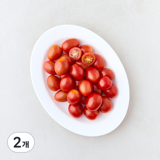 스윗마토 스테비아 망고향 대추방울토마토, 450g, 2개