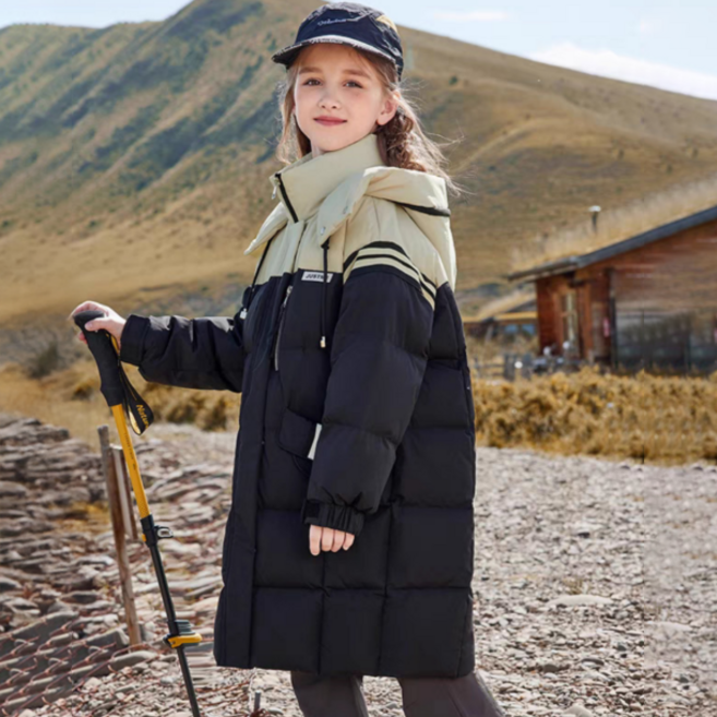 Edgeland 山系長版羽絨外套