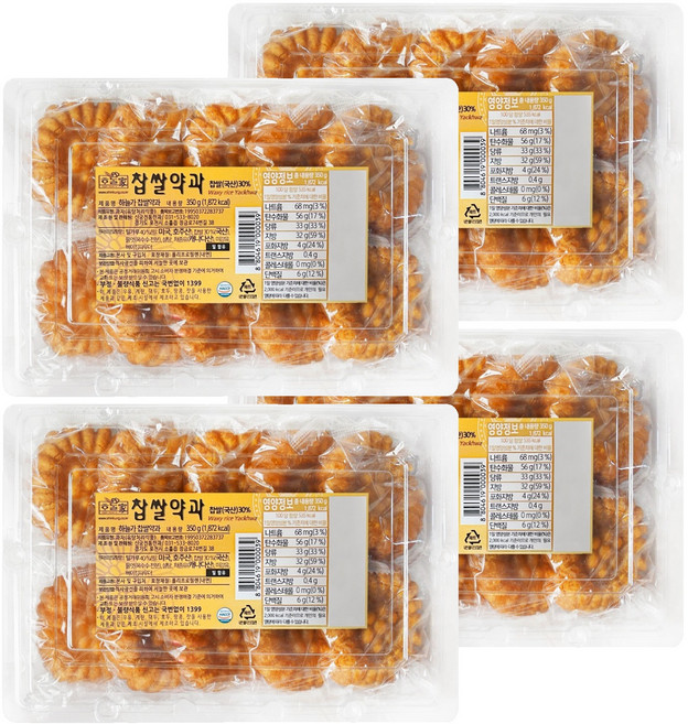 신궁전통한과 찹쌀약과 10p, 350g, 4개