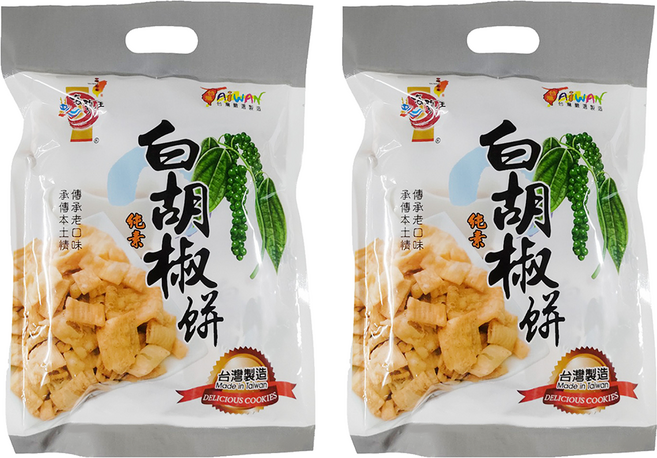 Onlyone 海龍王 白胡椒餅, 140g, 2包