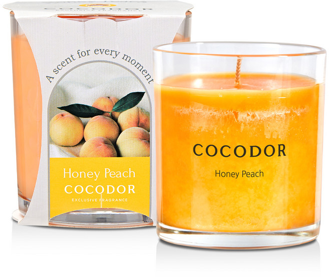 코코도르 프리미엄자 캔들, 허니피치, 170g, 1개