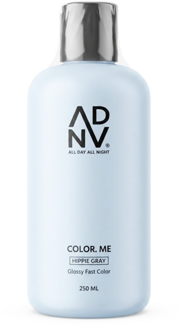 A.D.A.N 全時呵護 補色洗髮精/彩染補色劑 嬉皮灰, 250ml, 1瓶