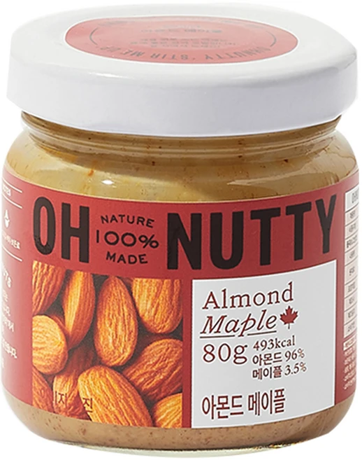 오넛티 아몬드 메이플, 80g, 1개 - 쿠팡