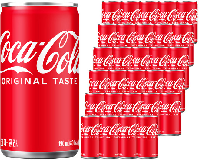 코카콜라 오리지널, 190ml, 60개