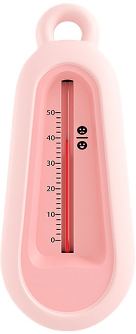 라이프투비 수온 측정 가정용 탕온계, 핑크