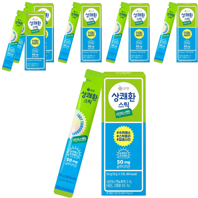 상쾌환 스틱 샤인머스캣맛, 54g, 2개