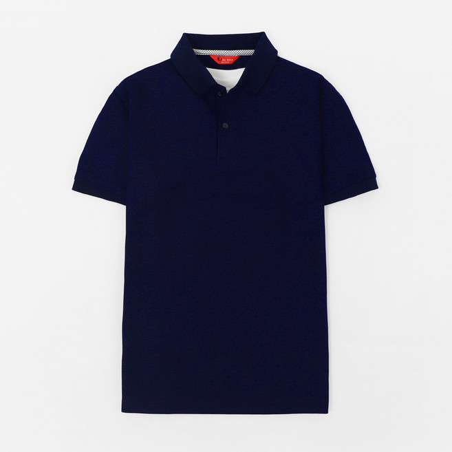 Unirex 多色短袖Polo衫, 海軍