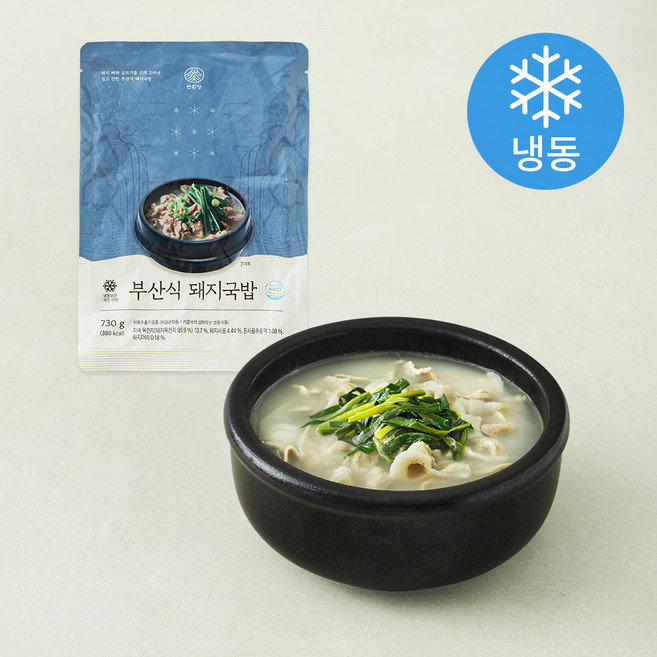 부산식 돼지국밥 (냉동), 730g, 1개