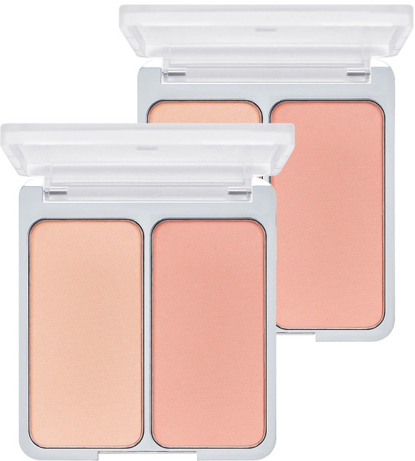 투에이엔 듀얼치크 블러셔 9g, 08누드헤이즈, 2개