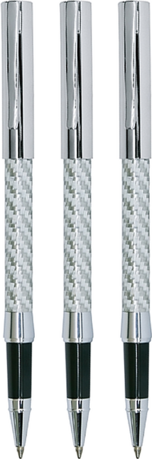 PLATINUM 白金牌 鋼珠筆 WT-250, 灰色, 3支