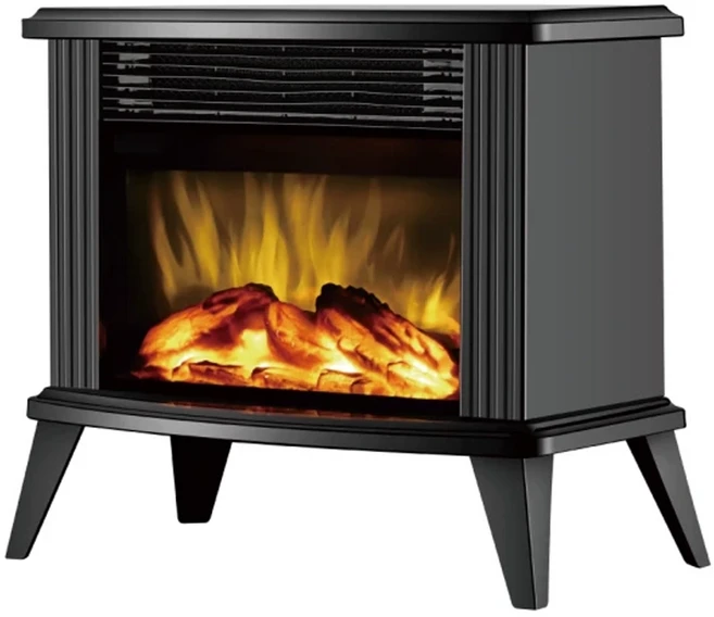 SOnGEn 松井 3D擬真火焰歐風電暖壁爐, SG-K112FE, 黑色