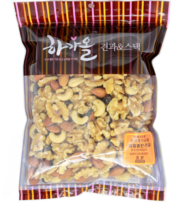 [하가올] 매일좋은견과 오리지널, 600g, 1개