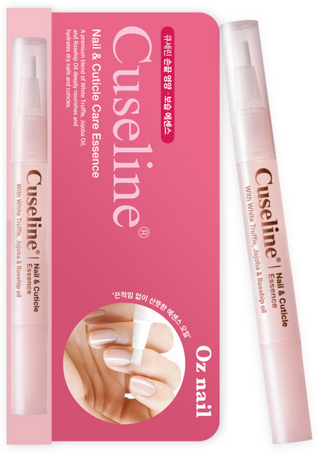 오즈네일 큐세린 네일 큐티클 에센스 핑크 솝 프리지아, 1개, 2ml