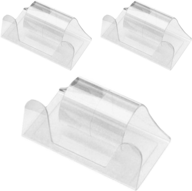 엑시온 컴팩트 & 미니투명 계기판 스마트폰 거치대 고정형, 3개, 투명클리어